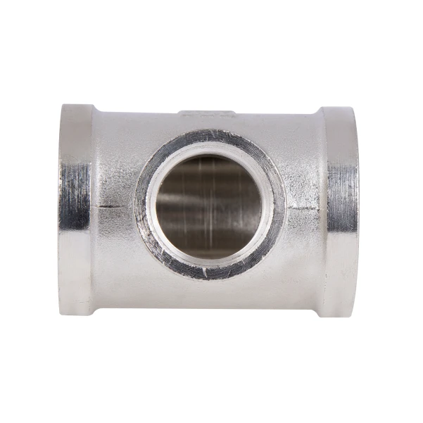 Трійник латунний 1"х1/2"х1" SD Forte - 2 фото