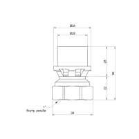 Муфта пресс Icma 26х1" ВР - 1 фото