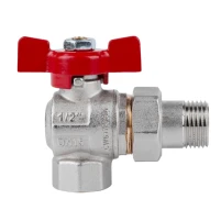 Кран американка Icma 1/2" кутова - 2 фото