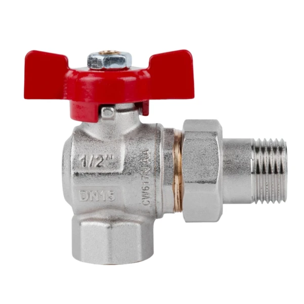 Кран американка Icma 1/2" кутова - 2 фото