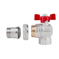 Кран американка Icma 3/4" кутова - 3 фото