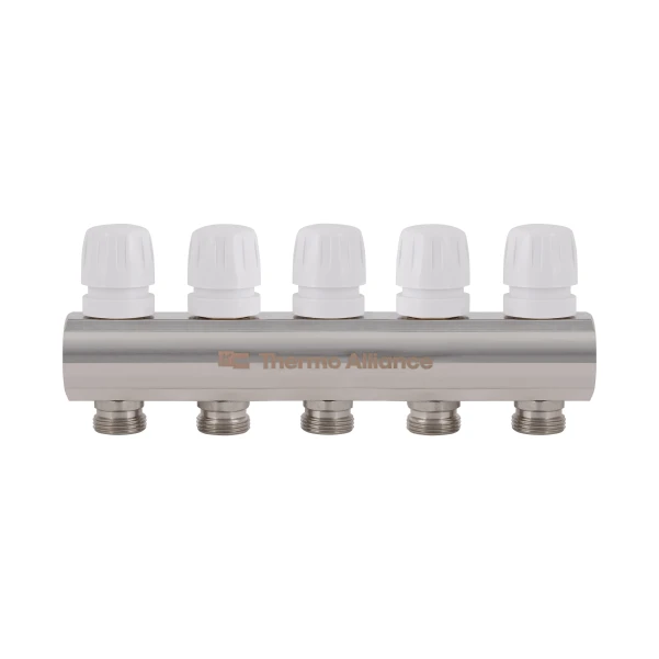 Коллектор с расходомерами Thermo Alliance Standart 1" 5 выхода SD235W5 - 3 фото