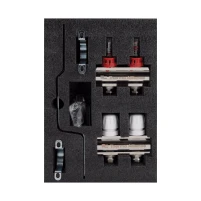 Коллектор с расходомерами Thermo Alliance Standart 1" на 2 выхода - 9 фото