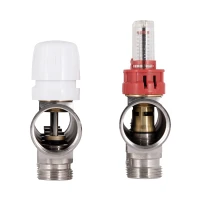 Колектор з витратомірами Thermo Alliance Standart 1" 4 виходи SD235W4 - 5 фото