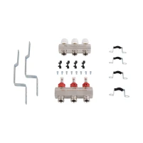 Коллектор с расходомерами Thermo Alliance Standart 1" 3 выхода SD235W3 - 8 фото