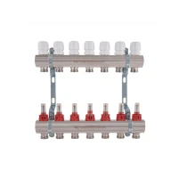 Колектор з витратомірами Thermo Alliance Standart 1" 7 виходів SD235W7