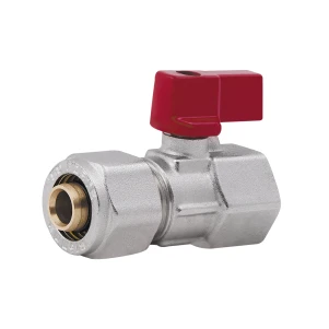 Кран шаровой обжимной SD Forte 16х1/2" ВР SF264W15