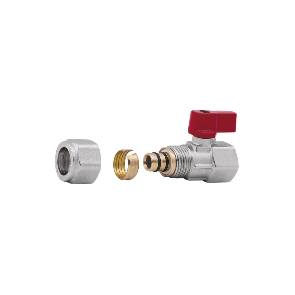 Кран кульовий обтискний Thermo Alliance Forte 16х1/2" ВР SF264W15 - 3 фото