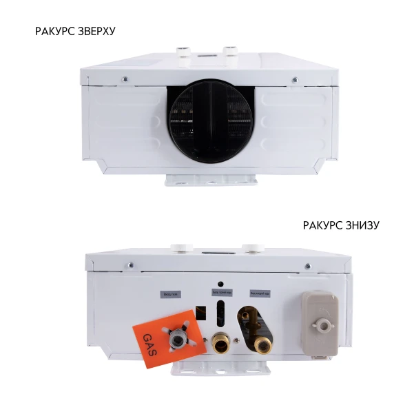 Колонка газова димохідна Thermo Alliance JSD20-10CLM 10 л White - 5 фото