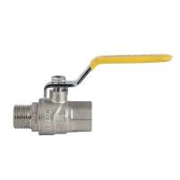 Кран шаровой SD Forte 1/2" ВН для газа (ручка) SF605G15 - 3 фото