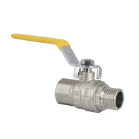 Кран шаровой SD Forte 1/2" ВН для газа (ручка) SF605G15 - 4 фото