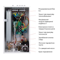 Котел електричний Thermo Alliance 10 кВт - 8 фото