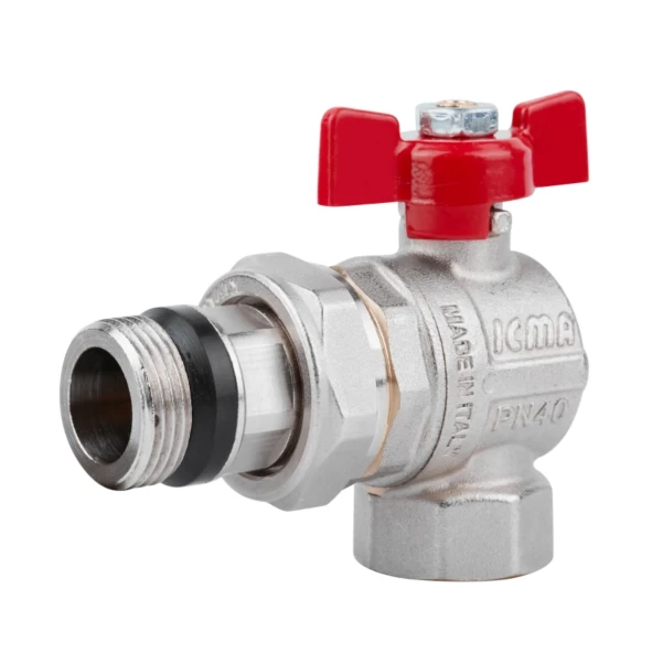Кран американка Icma 3/4" угловая с антипротечкой