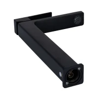 Смеситель для раковины Qtap Gemini высокий QTGEM269BLM45678 Black Matt - 2 фото