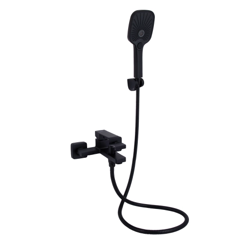 Змішувач для ванни Gemini QTGEM259BLM45682 Black Matt Qtap