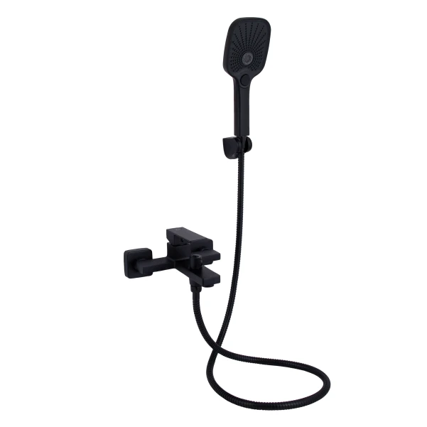 Змішувач для ванни Gemini QTGEM259BLM45682 Black Matt Qtap