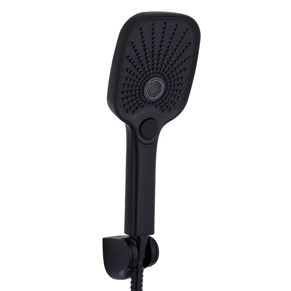 Змішувач для ванни Gemini QTGEM259BLM45682 Black Matt Qtap - 3 фото