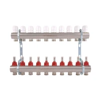Колектор з витратомірами Thermo Alliance Standart 1" 10 виходів SD235W10
