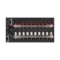Колектор з витратомірами Thermo Alliance Standart 1" 10 виходів SD235W10 - 9 фото