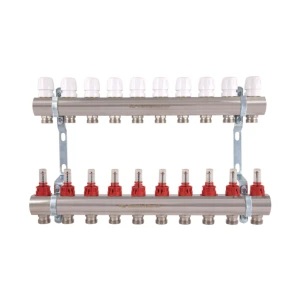 Колектор з витратомірами Thermo Alliance Standart 1" 10 виходів SD235W10