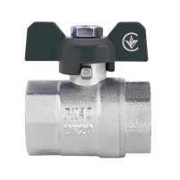 Кран кульовий Thermo Alliance Base 3/4" ВР для води (метелик) SD602W20 - 2 фото
