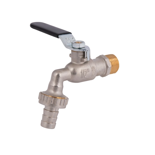 Кран шаровой для полива Icma 599 1/2"С (с антизамерзанием) стальной рычаг