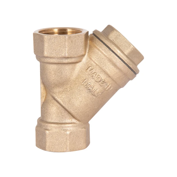 Фильтр косой Icma №50 грубой очистки 3/4" латунный - 2 фото