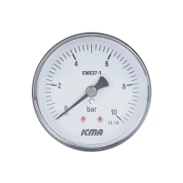 Манометр Icma 1/4" 0-10 бар, заднее подключение №243