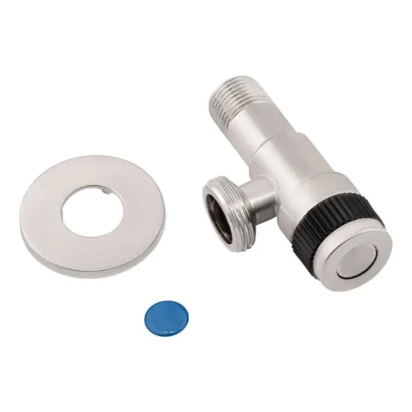Запорный вентиль Lidz Went 134 1/2*3/4 LDWEN134NKS34931 Nickel - 2 фото