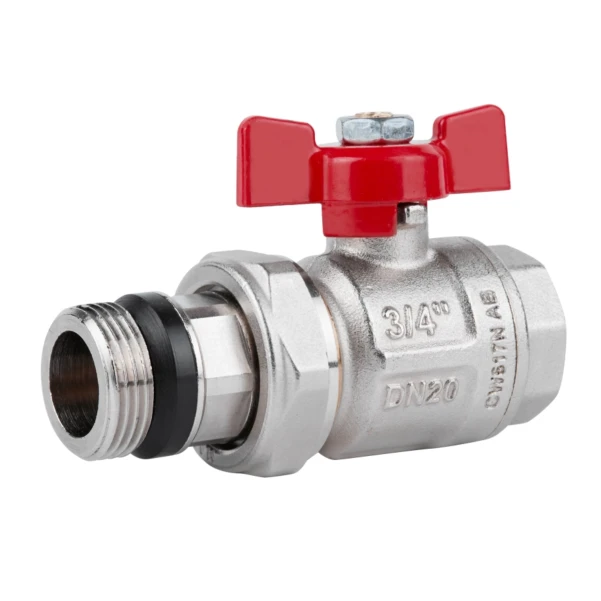 Кран американка Icma 3/4" пряма з антипротіканням