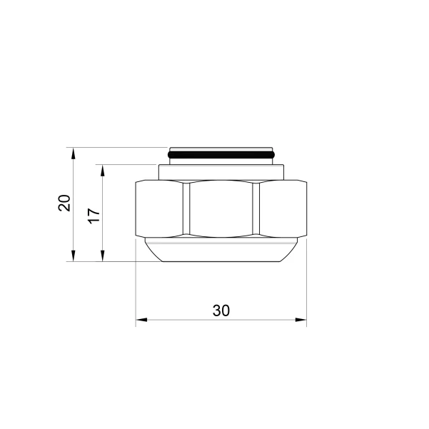Євроконус Icma 16х2 3/4" №119 - 1 фото