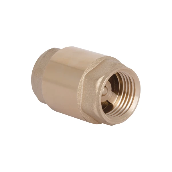Обратний клапан Thermo Alliance Base 1/2"ВВ Slim с латунным штоком TAB240W15S - 3 фото