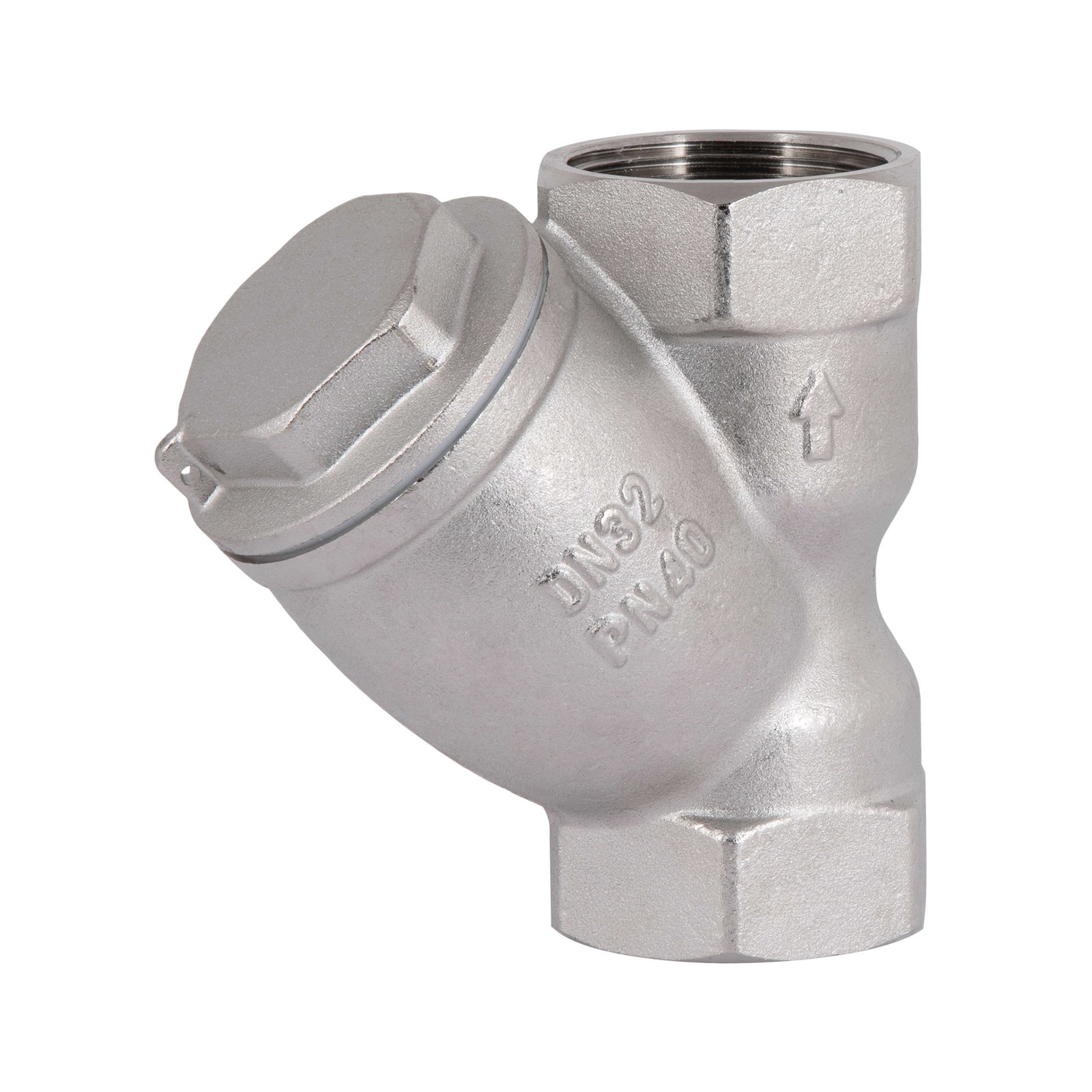 Фільтр грубої очистки Thermo Alliance Forte 1 1/4"ВВ нікель для води косий TAF124W32