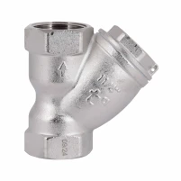 Фильтр грубой очистки Thermo Alliance Forte 1 1/4"ВВ никель для воды косой TAF124W32 - 2 фото