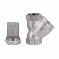 Фильтр грубой очистки Thermo Alliance Forte 1 1/4"ВВ никель для воды косой TAF124W32 - 5 фото