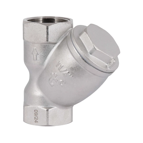 Фильтр грубой очистки Thermo Alliance Forte 1 1/4"ВВ никель для воды косой TAF124W32 - 3 фото