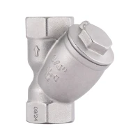 Фільтр грубої очистки Thermo Alliance Forte 3/4"ВВ нікель для води косий TAF124W20 - 3 фото