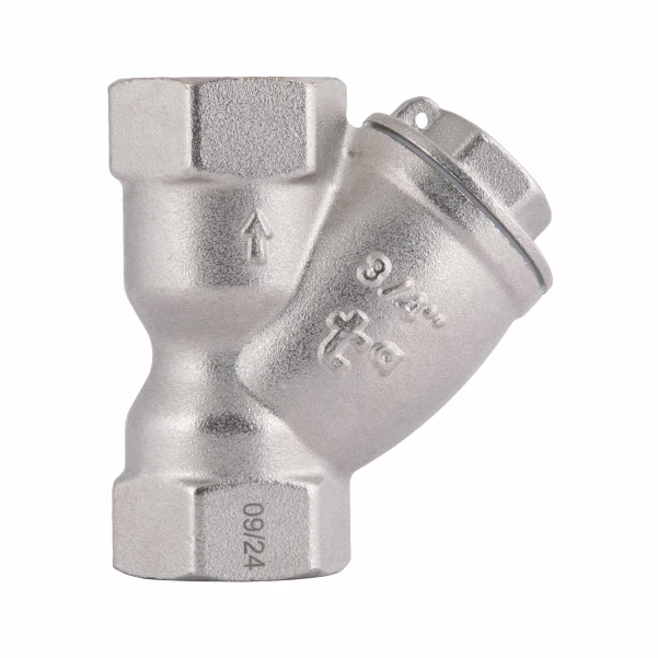 Фільтр грубої очистки Thermo Alliance Forte 3/4"ВВ нікель для води косий TAF124W20 - 2 фото