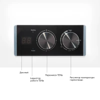 Бойлер Thermo Alliance 100 л плоский горизонтальний, мокрий ТЕН 2 кВт (0,8+1,2) - 5 фото