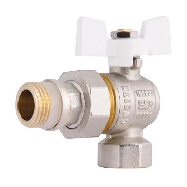 Кран Американка Thermo Alliance Standart з антипротіканням кутовий 1/2 PN40 конус SD901NW15PN40