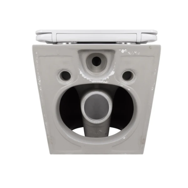 Унітаз підвісний Qtap Swan безободковий Ultra Quiet з сидінням Soft-close QT16335179W - 6 фото