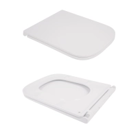 Унитаз подвесной Qtap Tern безободковый с сиденьем Soft-close QT1733052ERW - 7 фото