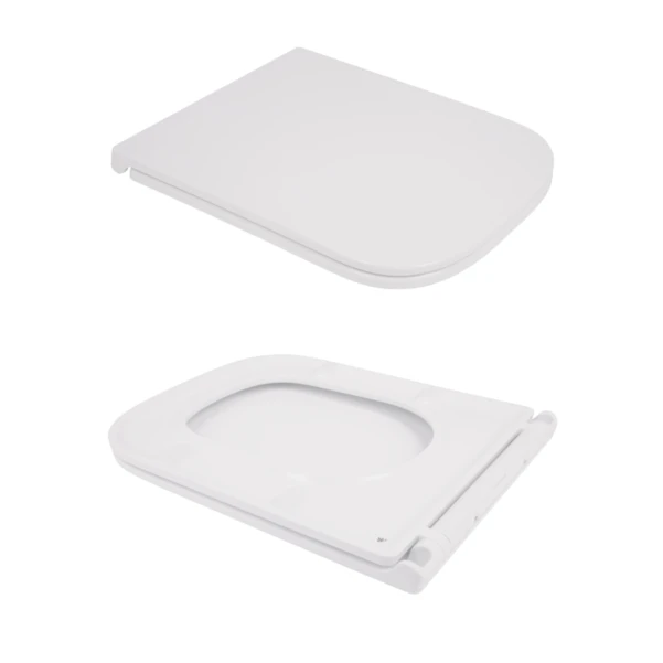 Унитаз подвесной Qtap Tern безободковый с сиденьем Soft-close QT1733052ERW - 7 фото