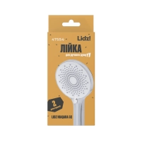 Лійка для ручного душу Lidz Niagara 32 120 мм округла LDNIA32CRM47554 Chrome - 4 фото