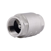 Зворотний клапан Thermo Alliance Forte 1"ВВ нікель із латунним штоком TAF240W25 - 2 фото