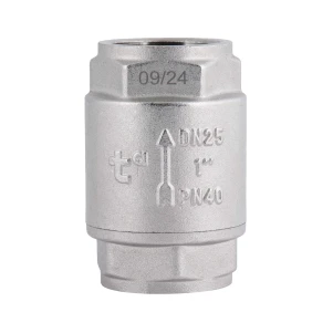 Зворотний клапан Thermo Alliance Forte 1"ВВ нікель із латунним штоком TAF240W25