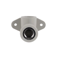 Уголок PPR Blue Ocean настенный с креплением 25х1/2", 90° ВР - 3 фото