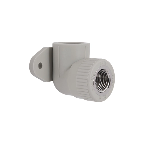 Уголок PPR Blue Ocean настенный с креплением 25х1/2", 90° ВР