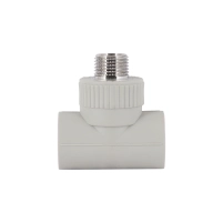 Трійник PPR Blue Ocean 25х1/2"х25 ЗР - 3 фото
