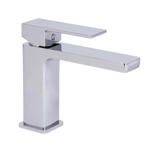 Змішувач для раковини низький Gemini, Chrome (k35) QTGEM270CRM45673 Qtap